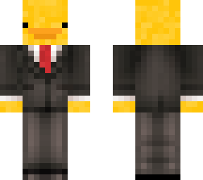 duck in suit