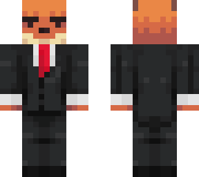 fox in a suit