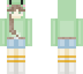 frog hoodie skin for @amber_mk1 on tik tok