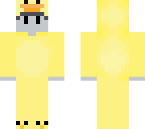 ghostbur in duck suit