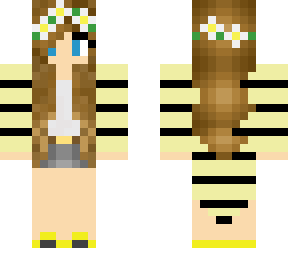 girl honey bee