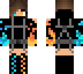girl with assorted fire powers