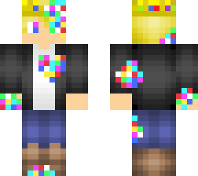 glitch boy blonde