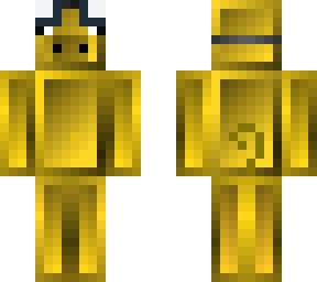 gold pig with goggles