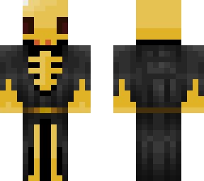 golden skull