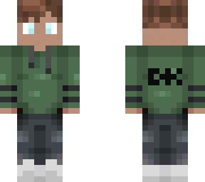 green hoodie boy