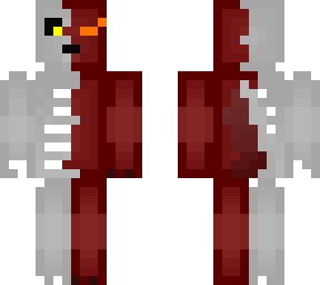 half demonic skeleton