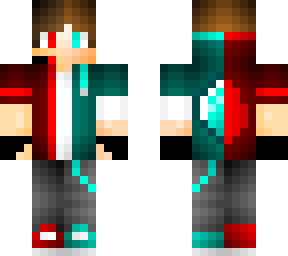 half diamond half crimson player.