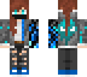 jacket long haired skin