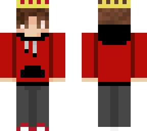 king red hoodie boy