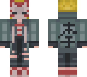kitsune boy blonde