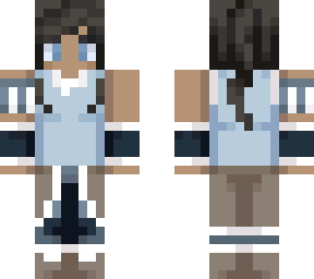 korra with hair tubes