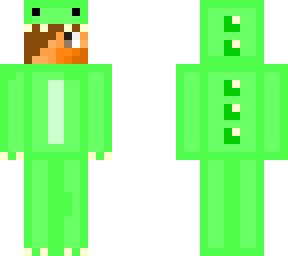 me in a dino suit