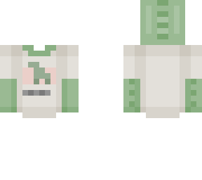 mint dino hoodie