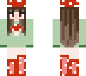 mushroom cottagecore skin
