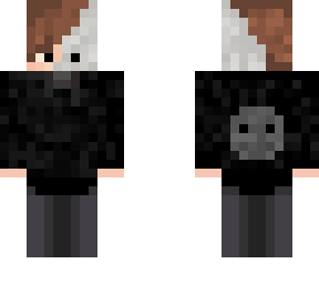 my skin :d (with half skull)