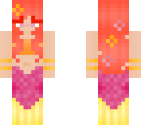 neon mermaid