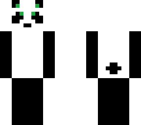 normal panda (green)