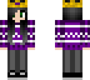 now it's purple