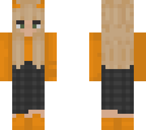 orange skin without glasses
