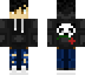 pare in hoodie