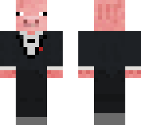 pig in a suit