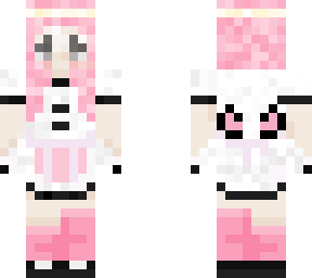 pink angel maid