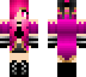 pink cool girl