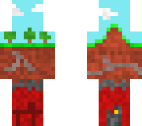 pixel art of minecraft