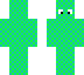 pixel green
