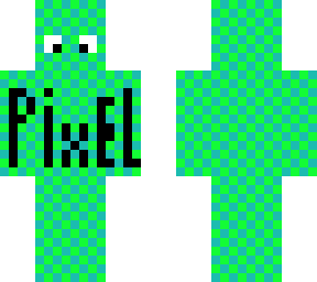 pixel green