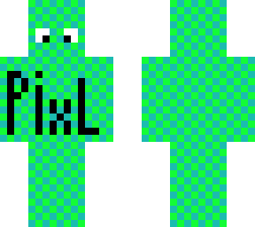 pixel green