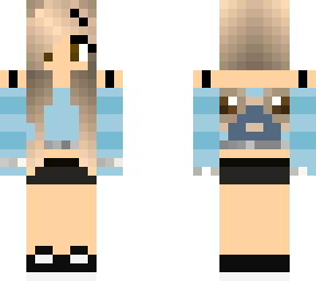 pug girl blue fixed