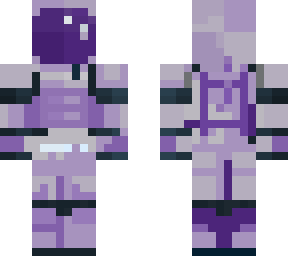 purple astronaut