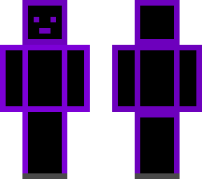 purple box dude