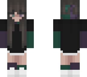 purple x green style