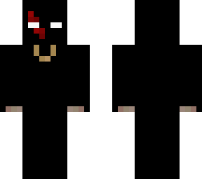 pvp black skin with chain