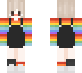 rainbow girl