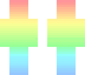 rainbow gradient with hidden baby under outer layer