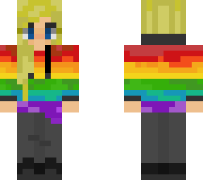 rainbow skin part two!
