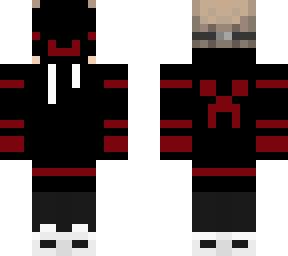red and black masked (with creeper)
