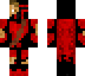 red mando damaged (suit)
