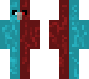 red vs blue iron golem