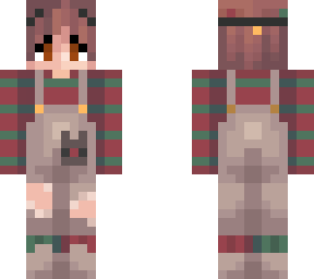 short haired girl christmas