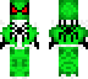 spider-man green and white update
