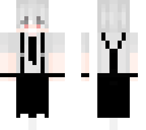 suit with suspenders