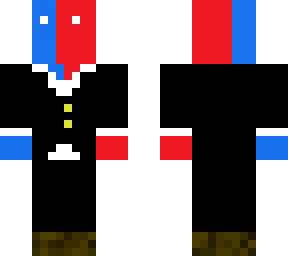 suited red and blue classic