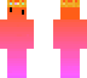 sunset gradient with crown