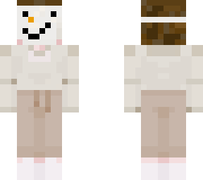 sweaty snowman mask