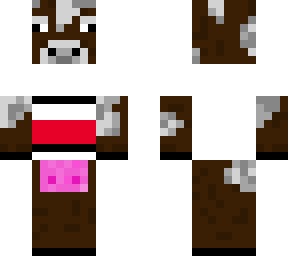 the cow with a polished tshirt